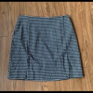 checkered brandy skirt dupe